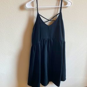 Wild fable L classic black dress